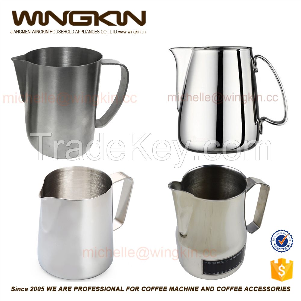 Coffee Accessories Stainless Steel Milk Jug For Sale