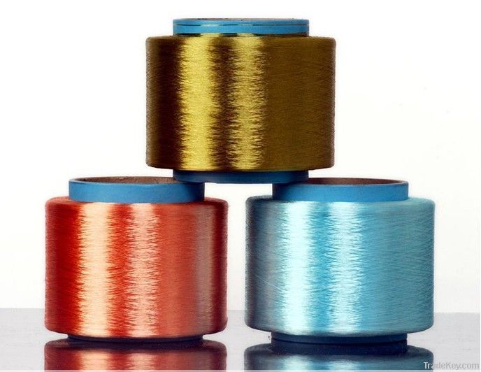 100% polyester  flat yarn