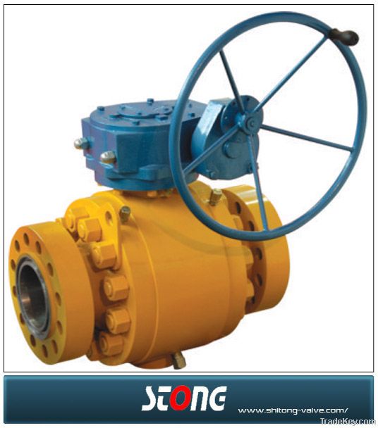 API Flange Trunnion Mounted Ball Valve