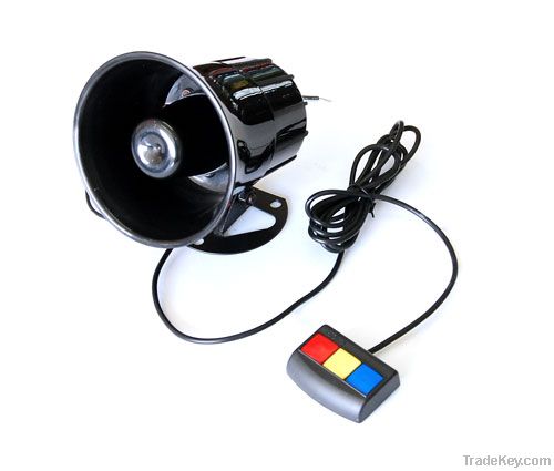 6002 3 tone car alarm siren