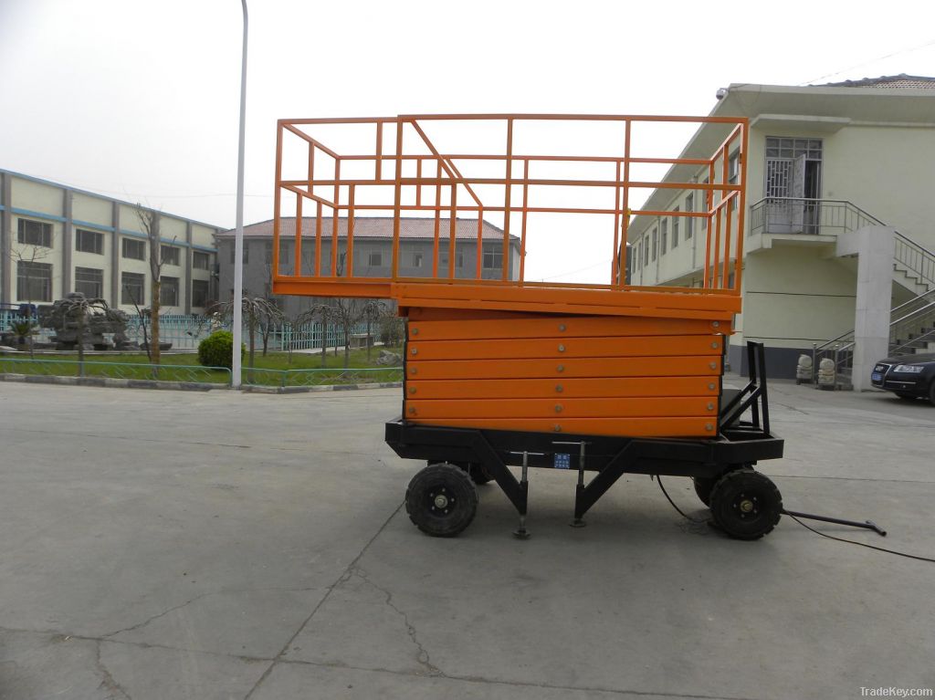 Platform Stretchable Mobile Scissor Work Lift