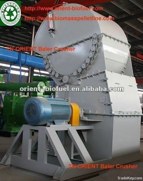 Baler Crusher for Straw, Stalk, Grass