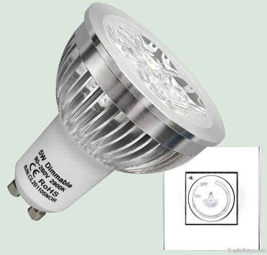 6W Dimmable Gu10/Mr16 Spotlight