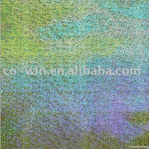 Holographic film( Sand point pattern)