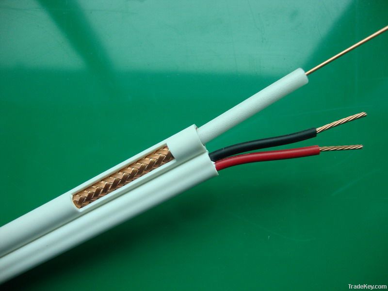 Siamese RG59+2C cable