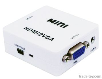 MINI VGA TO HDMI UP SCAER 1080P