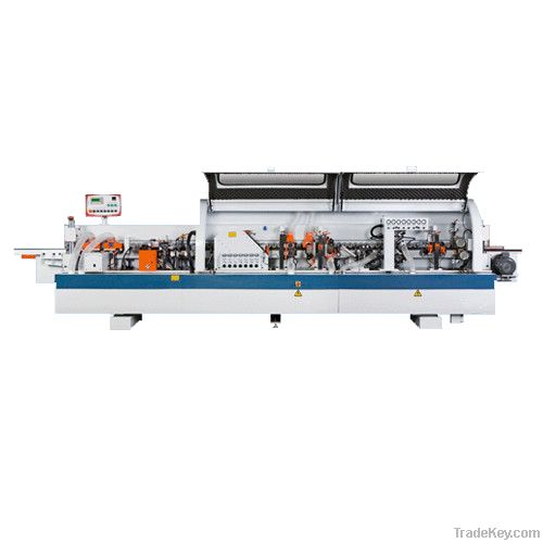 Automatic High Speed Woodworking PVC Straight Edge Banding Machine