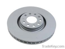 Coated brake discs