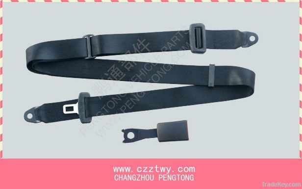 Standard static three point safety belt