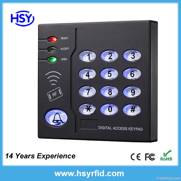 RFID Standalone Card Reader with Big Capacity 6500 user