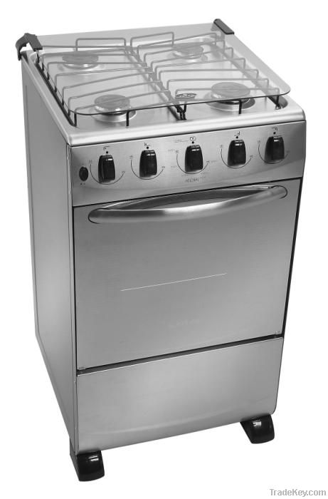 Gas Cooker Atlas Atenas Stainless steel 04 Burners