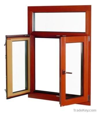 aluminum wooden windows