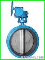 Flanged butterfly valve