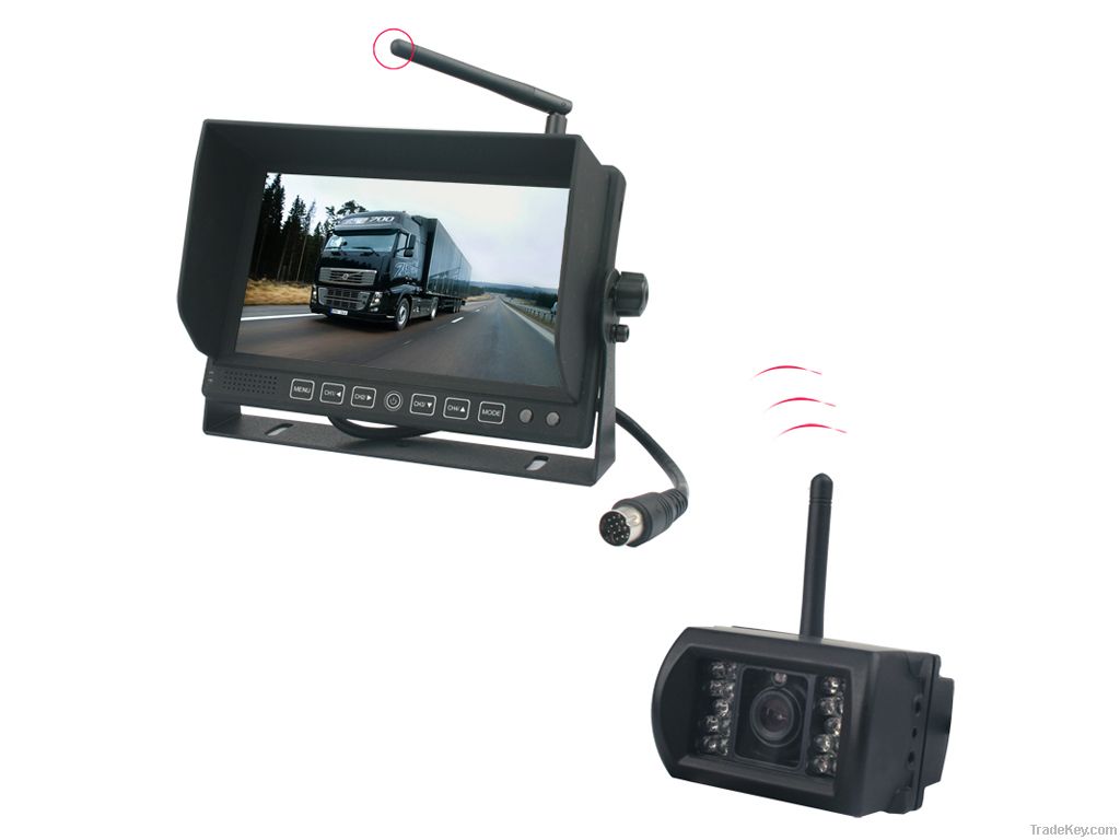 7inch HD monitor with 1pcs  wireless camera