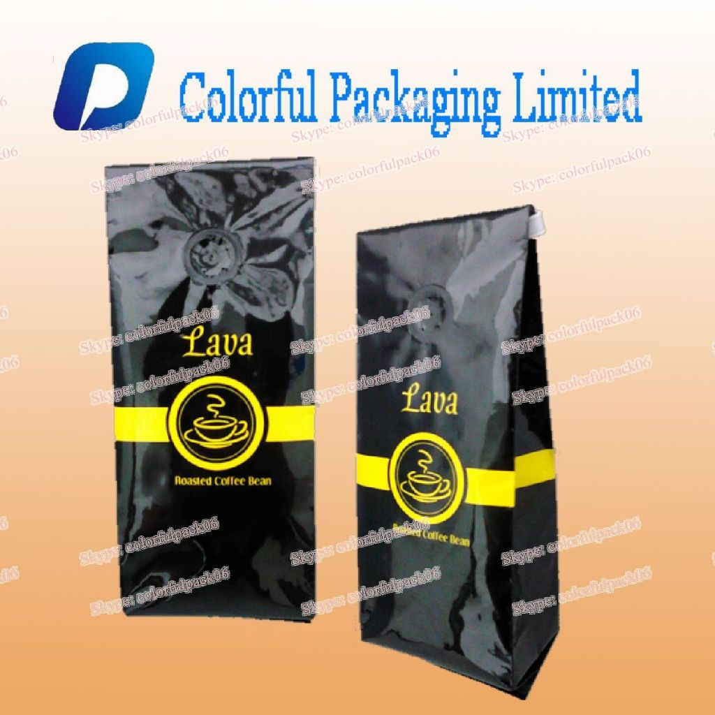 Coffee Packing with Air Valve/Coffee Bag with One Way Air Valve