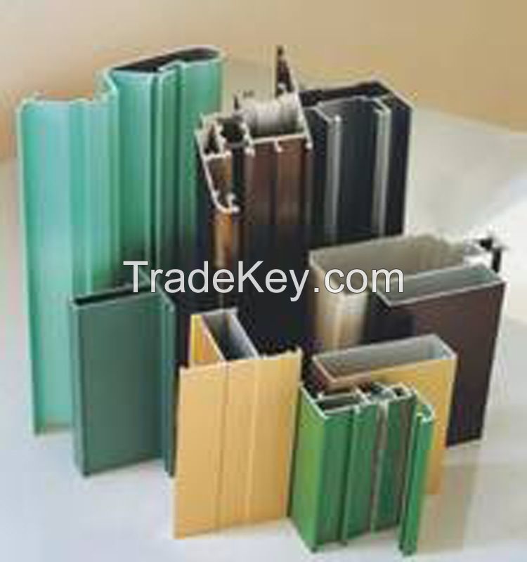 China top-quality manufacturer for high quality anodized/mill finished/ powder coated aluminum profiles for industry