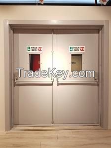 Fire Exit Door with Vision Panel