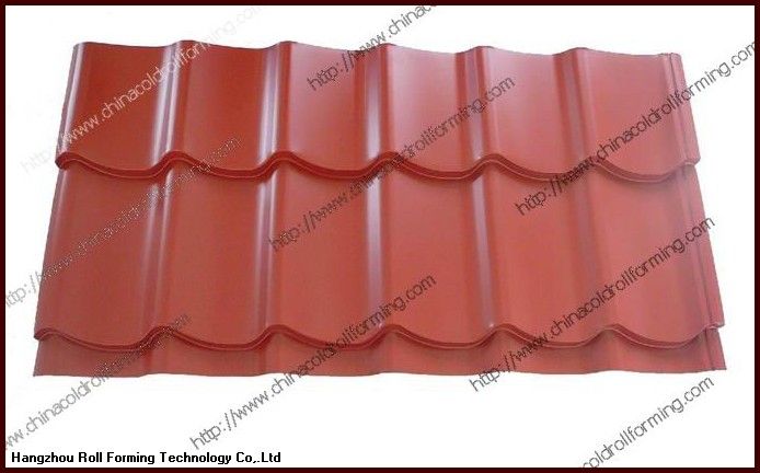 Glazed roof tile roll forming machine