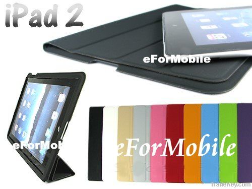 Stand Tablet Case Smart Cover Leather Case For Apple iPad 3 New iPad