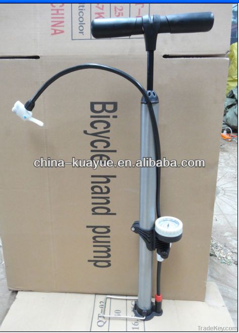 bicycle pump with pressure gage floor pump from china