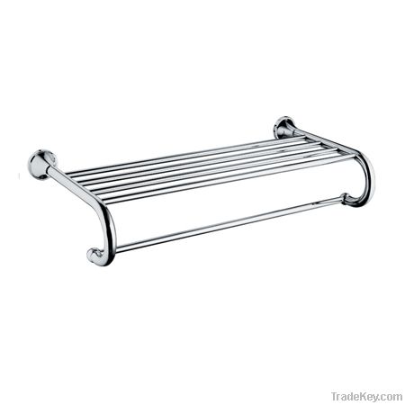 Modern Brass Bathroom Accessories Towel Shelf