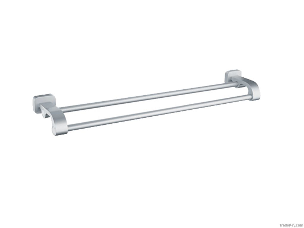 Outer Space Aluminium Bathroom Accessories Double Towel Bar