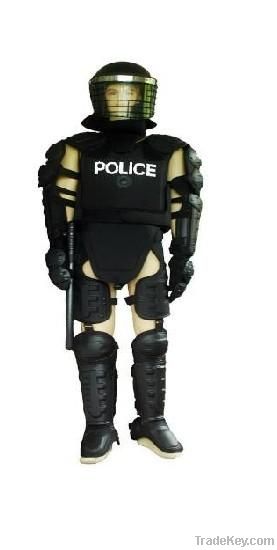 Anti riot suit Riot Gear Black Body Armor