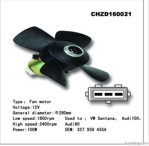 Car motors about auto parts fan