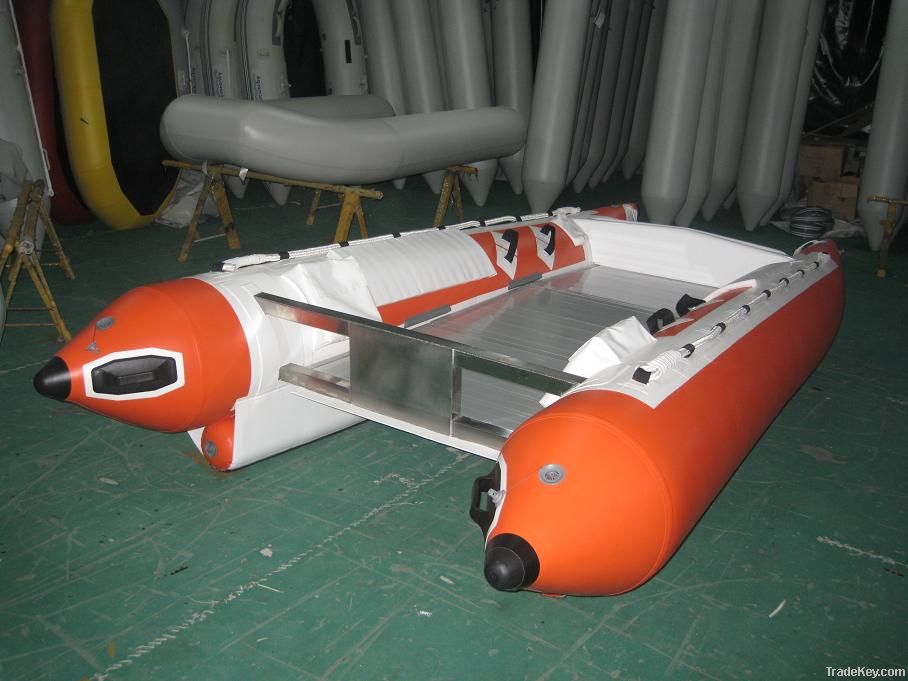 CE approved aluminum floor high speed boat