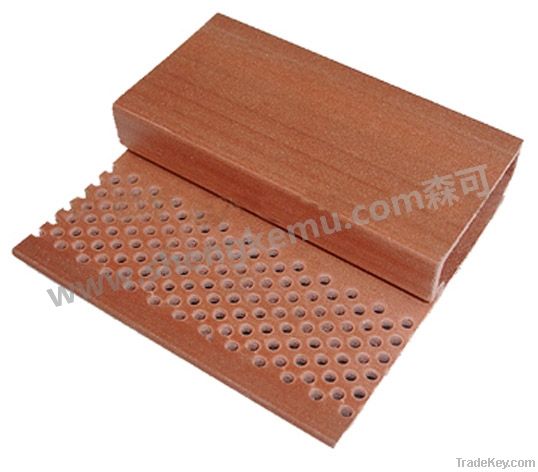 90 acoustic panel wood plastic composite  wpc wood copy wood, have the