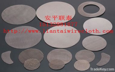 filter screen pack for polymer filtration