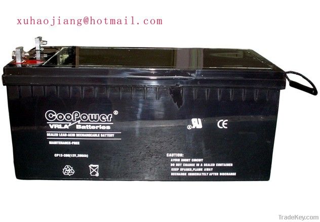 12V200AH  SEALED  LEAD ACID BATTERY