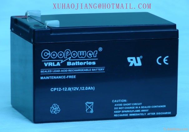 12V12AH  SEALED  LEAD ACID BATTERY