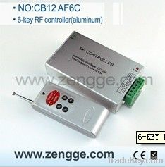 6-KEY RF LED controller with CE&RoHs(Aluminum)