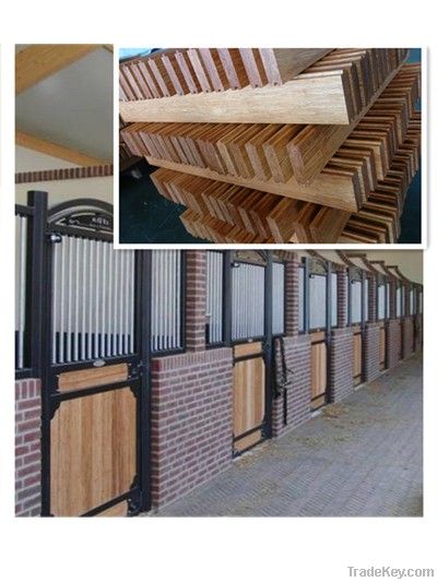 high density strand woven bamboo horse stable planks