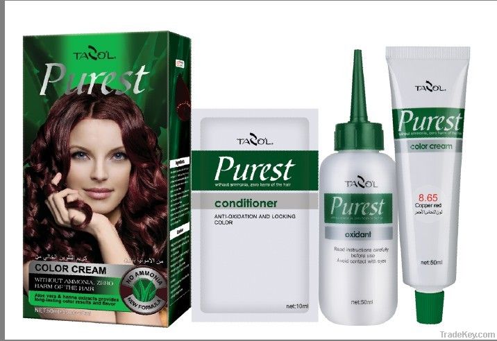 Purest hair color cream