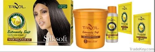 shea butter silksoft hair relaxer kit