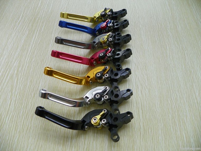 Folding brake clutch lever