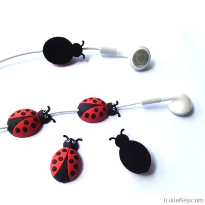 soft pvc ear phone decoration