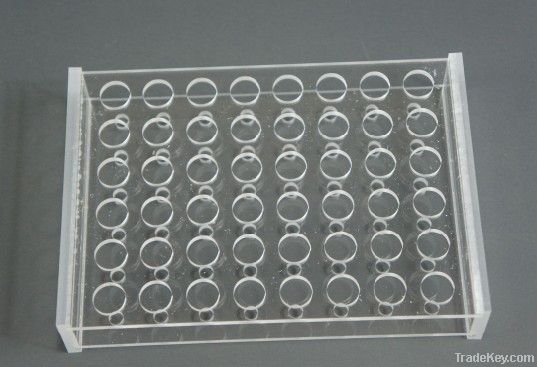 Laboratory Equipment Acrylic Test Tube Rack