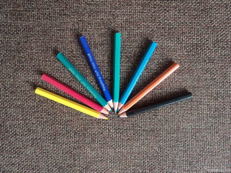 Plastic color pencil mini 6 12 18 24 colors