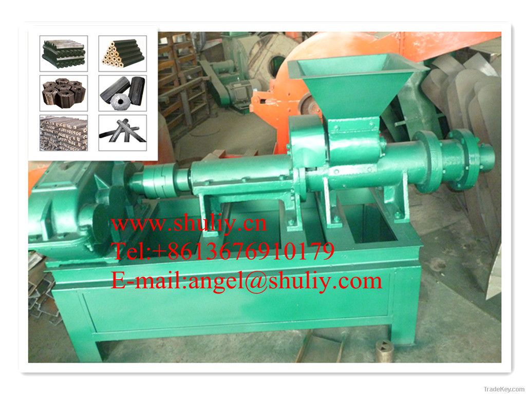 charcoal briquette machine