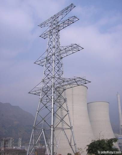 Steel lattice tower