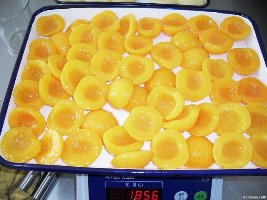 Canned Yellow Peach Halves