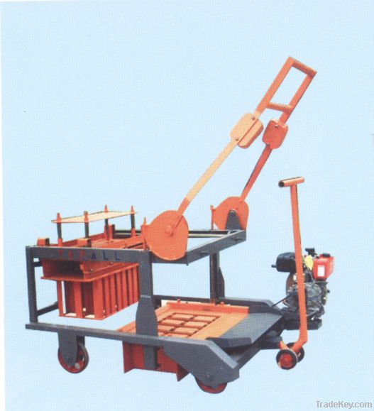 Diesel Block Machine, manual block machine