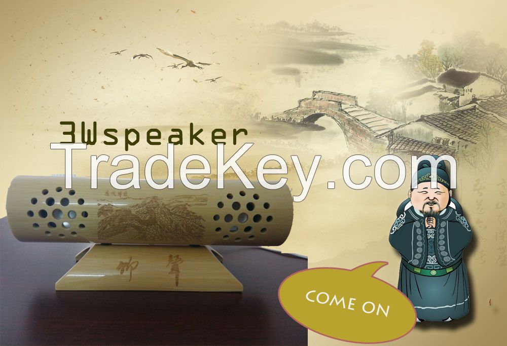 The best Bamboo speaker 2015 the only unique bamboo speaker support DI