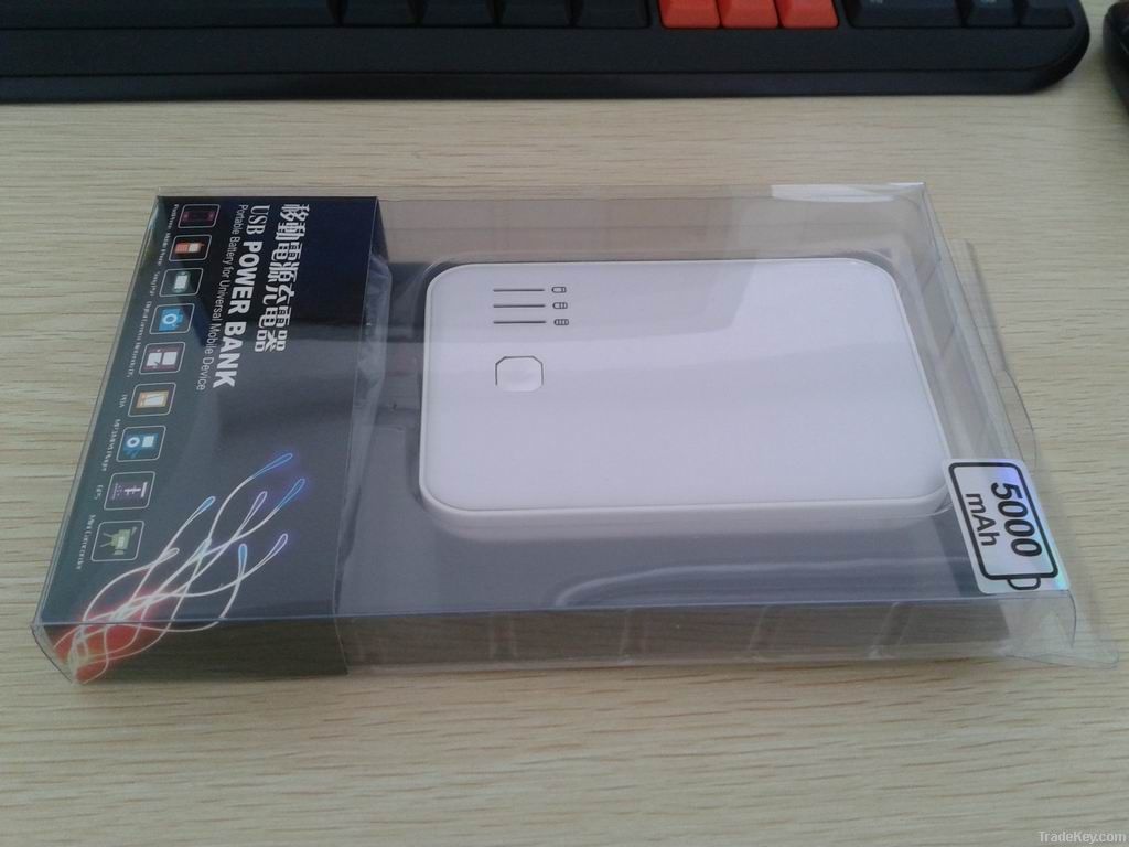 5000mAh power bank protable power pack