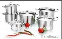 stainless steel cookware set