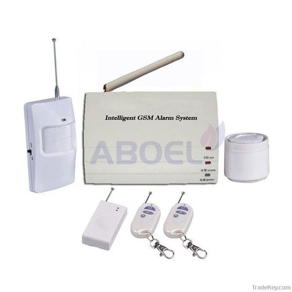 Wireless home GSM alarm system