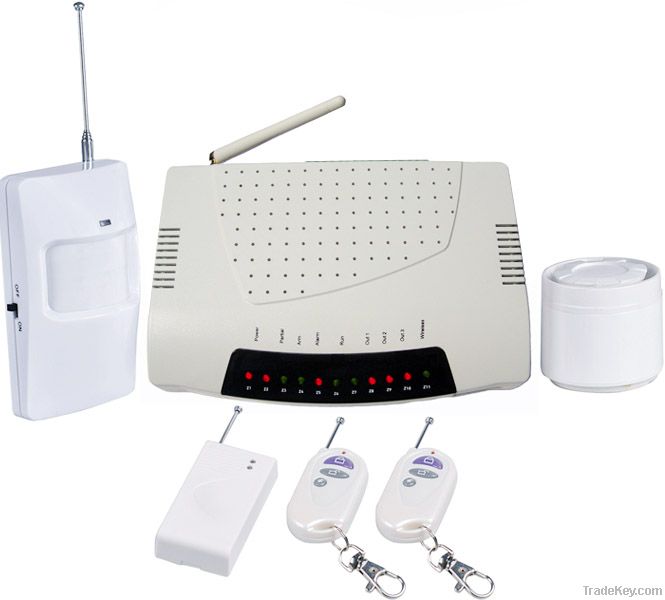 Home GSM alarm system